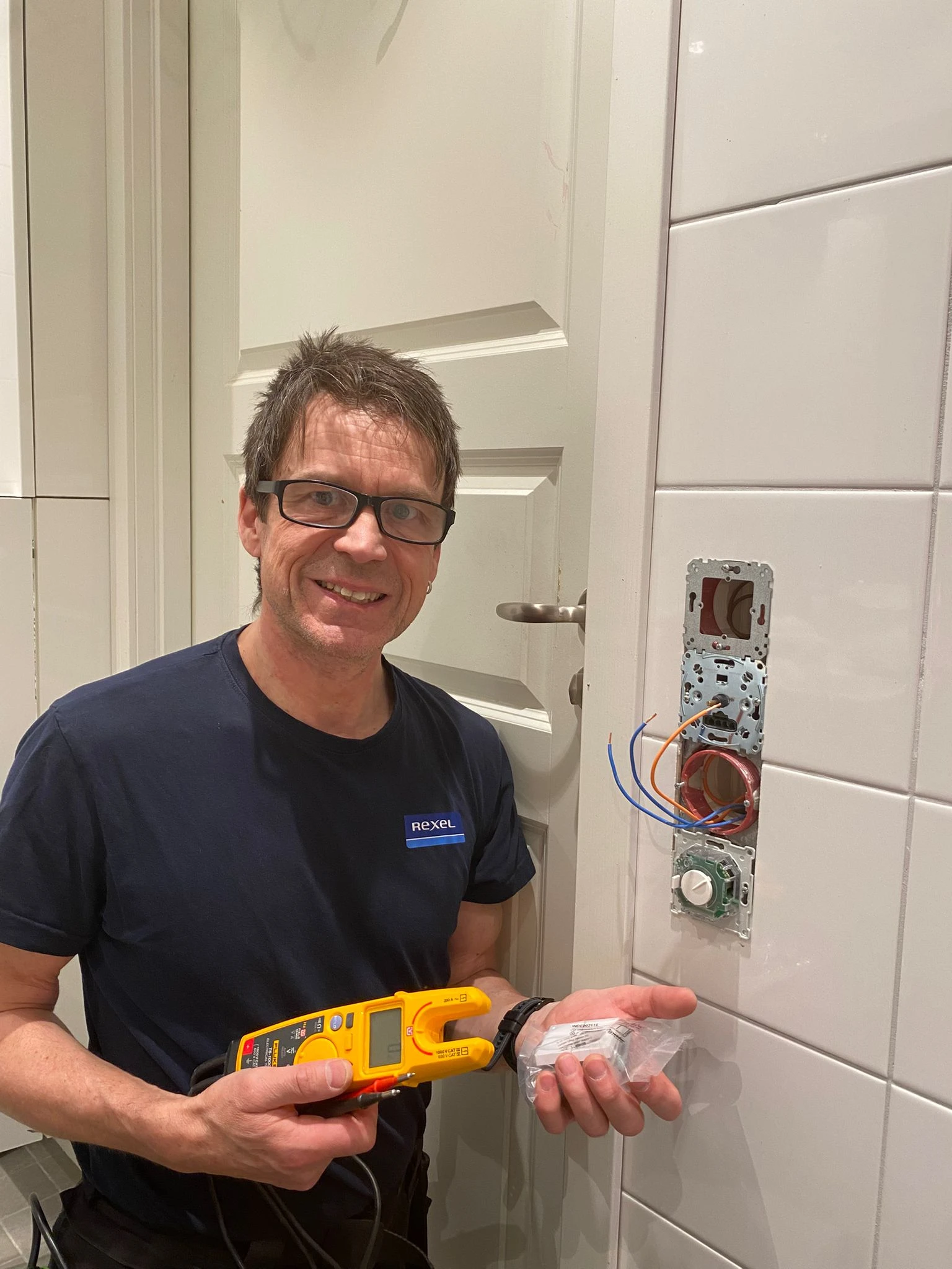 Installation av strömbrytare